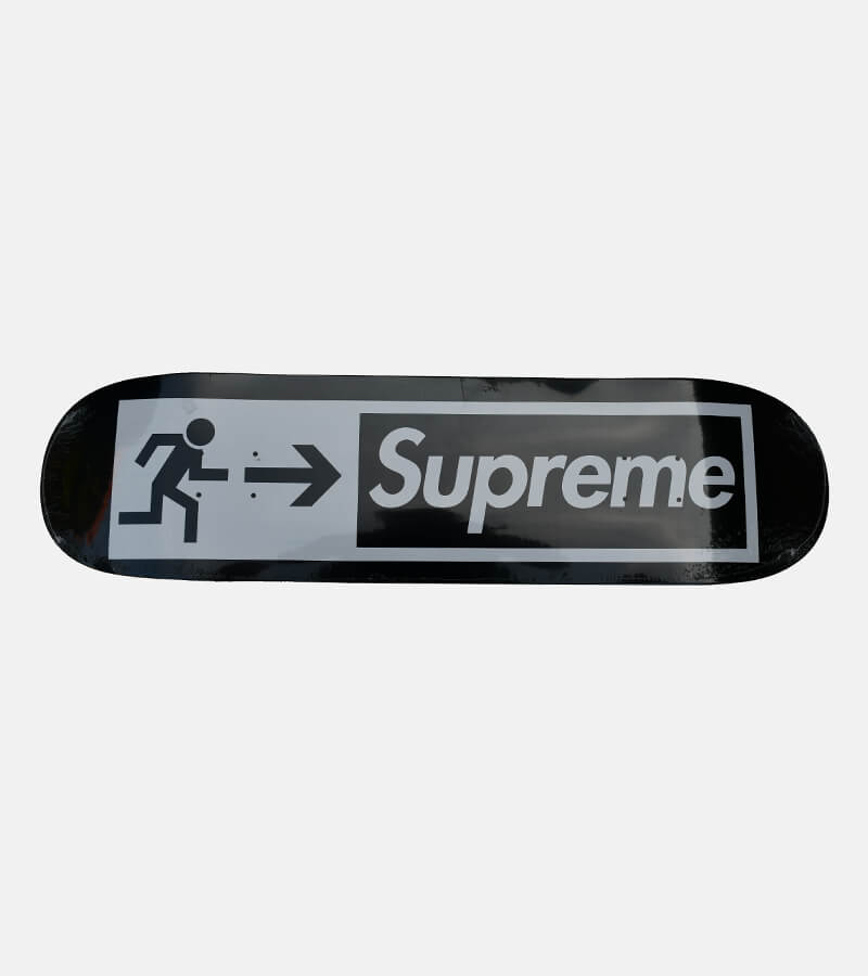 Supreme Exit Skateboard Deck Black - Soleify
